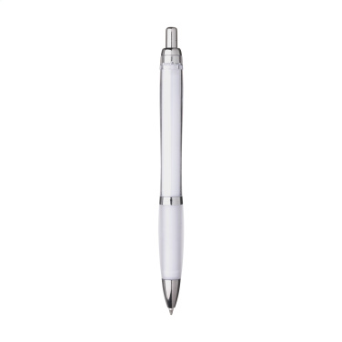 Logo trade business gift photo of: Athos Solid GRS Recycled ABS pen