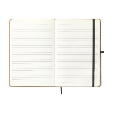 Logo trade promotional gifts image of: CorkNote A5 Paper notebook
