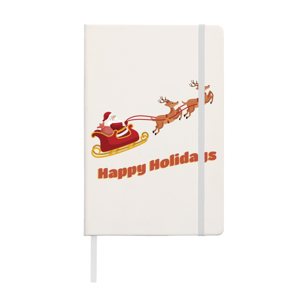 Logo trade business gift photo of: Pocket Notebook A5 X-Mas