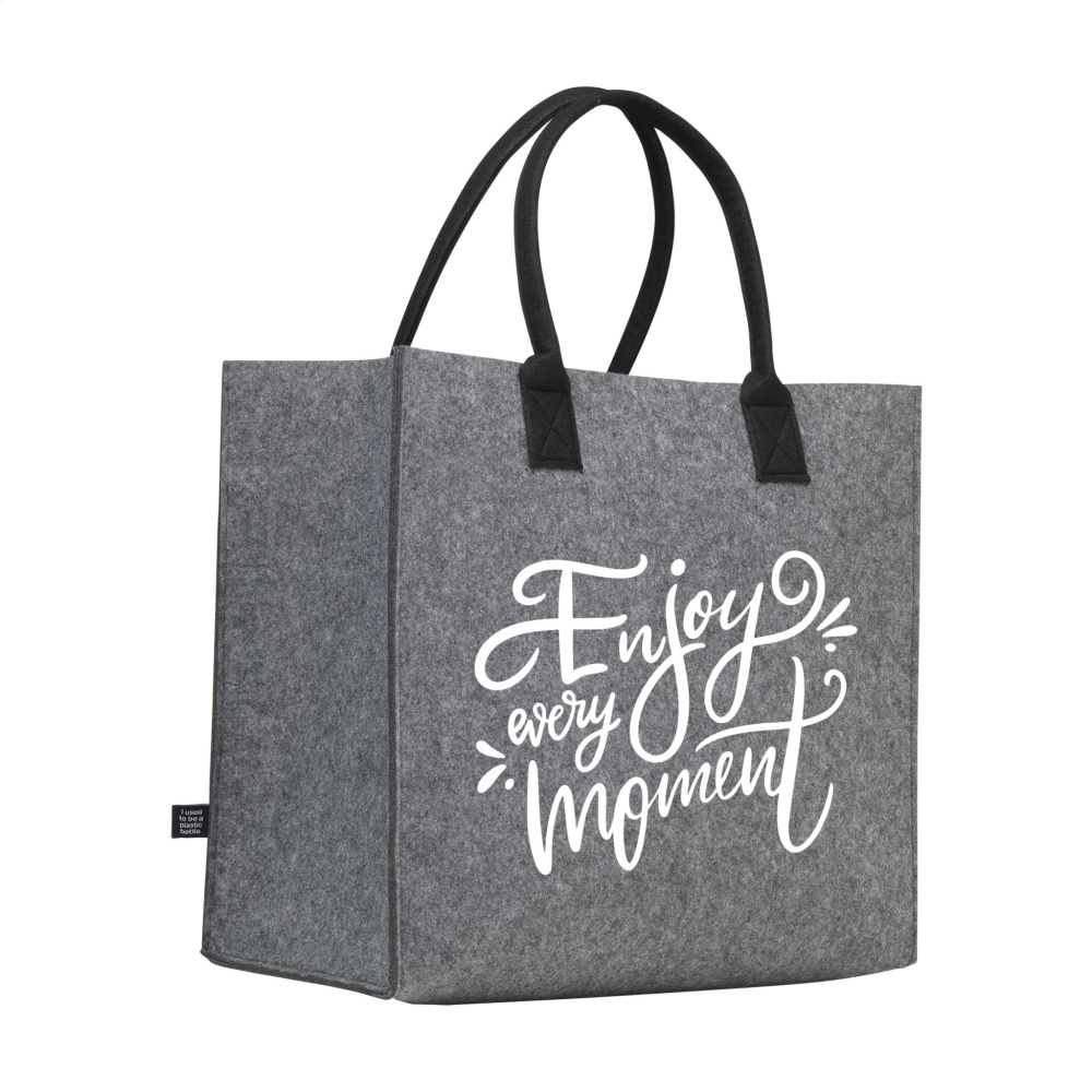 Logo trade corporate gifts picture of: BigShopper Argus GRS RPET Felt