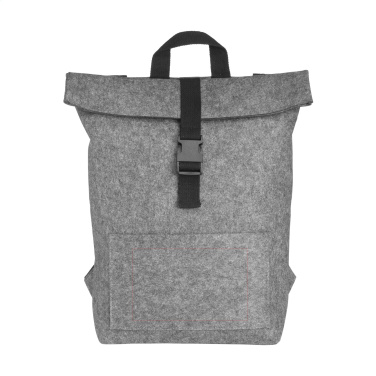 Logo trade business gift photo of: Nolan GRS RPET Felt backpack