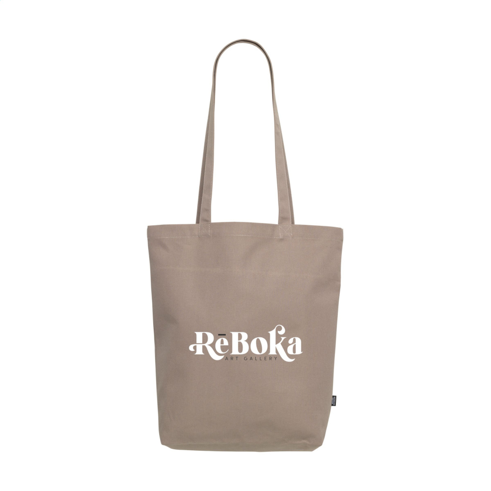 Logo trade promotional items picture of: GRS Recycled Canvas Bag Colour (260 g/m²)
