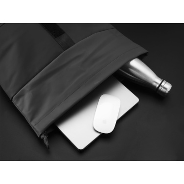 Logo trade promotional items image of: Lennon Roll-Top Recycled Backpack