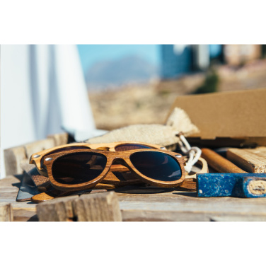 Logo trade corporate gifts picture of: LookingWood sunglasses