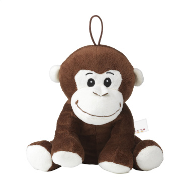 Logo trade corporate gifts picture of: Moki plush ape cuddle toy