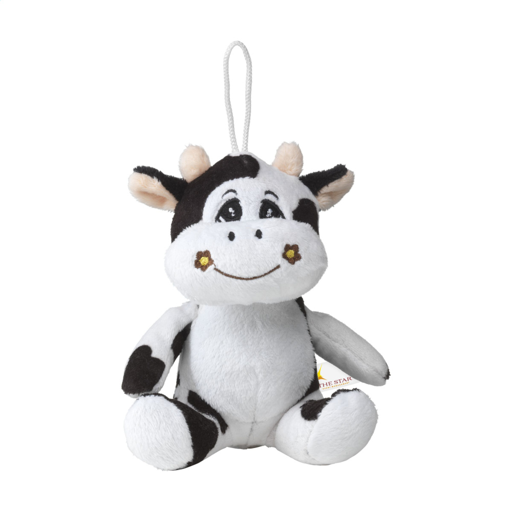 Logotrade promotional giveaway image of: Animal Friend Cow cuddle toy