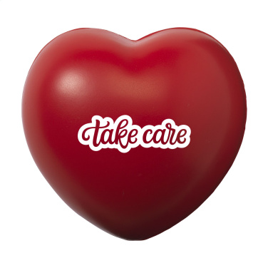 Logo trade promotional gifts image of: Anti Stress Heart stress ball