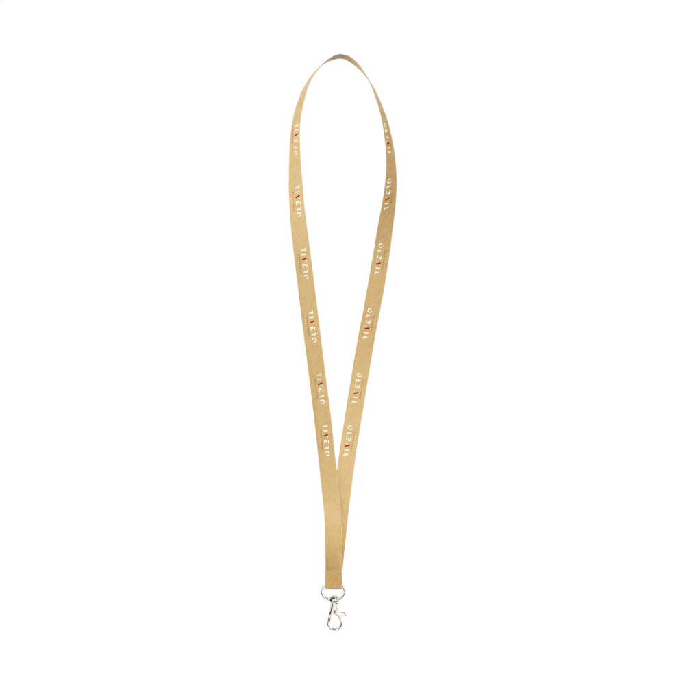 Logo trade promotional giveaway photo of: Lanyard Paper 1,5 cm keycord