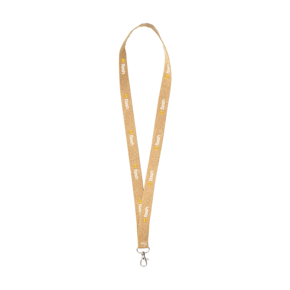 Logo trade promotional product photo of: Lanyard Cork 2 cm keycord