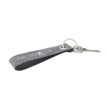 Logo trade promotional items picture of: GRS RPET Felt Keyring