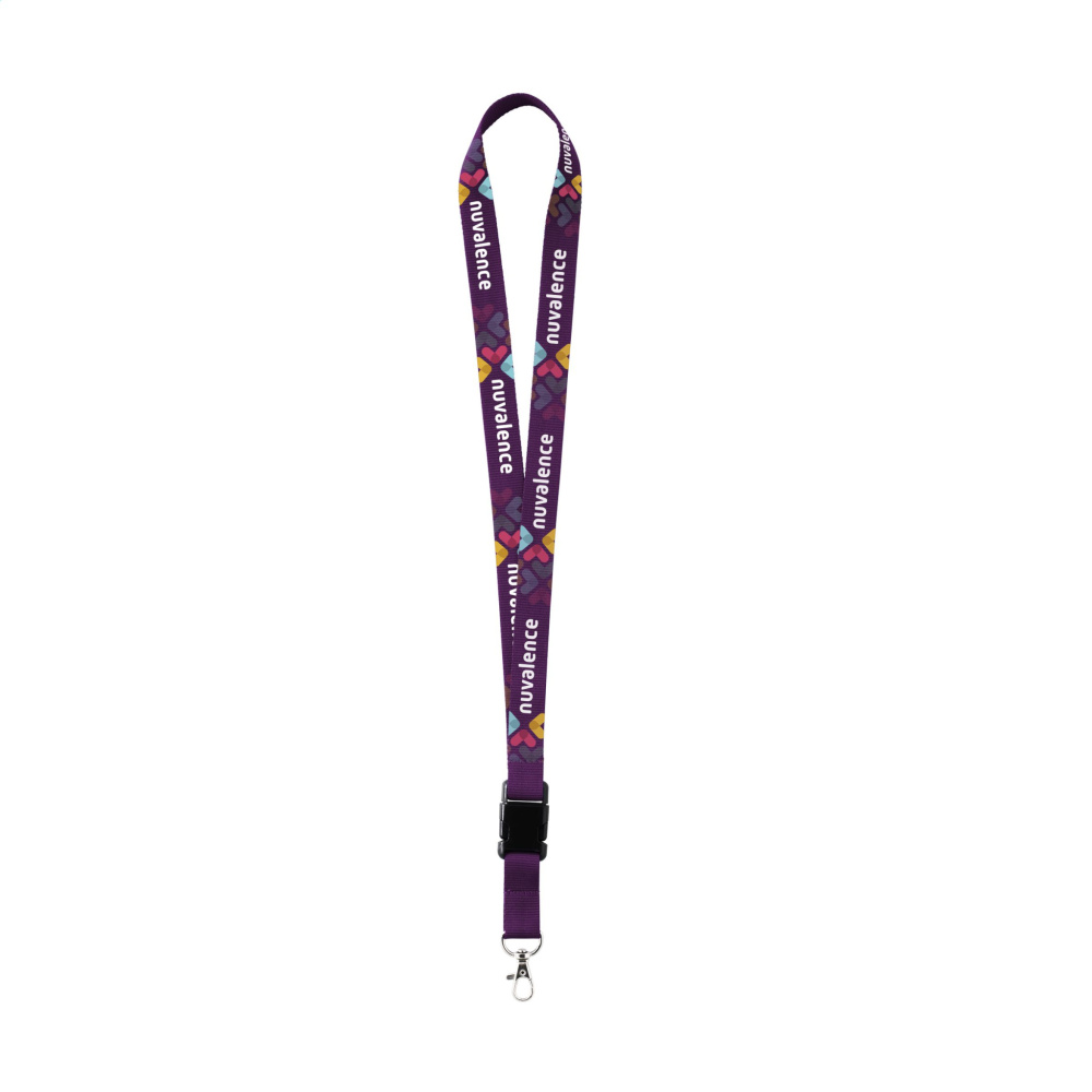 Logotrade corporate gifts photo of: Lanyard Sublimation Buckle keycord 20 mm