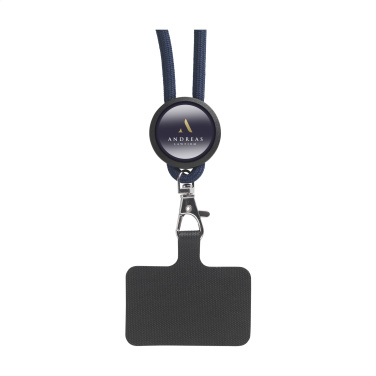 Logo trade promotional products image of: Lace Lanyard GRS RPET 5 mm keycord