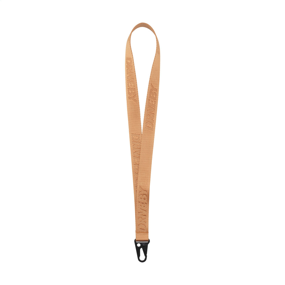 Logo trade promotional item photo of: Lanyard Deep Woven 25 mm keycord