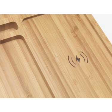 Logotrade advertising product image of: Bamboo Organizer charger