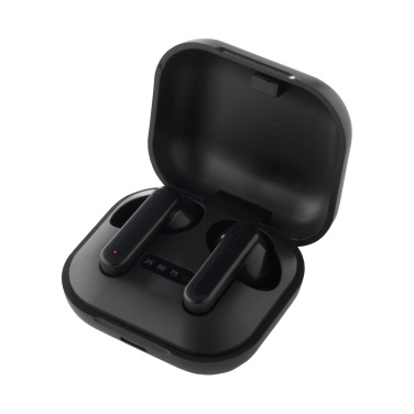 Logotrade promotional product picture of: Aron TWS Wireless Earbuds in Charging Case