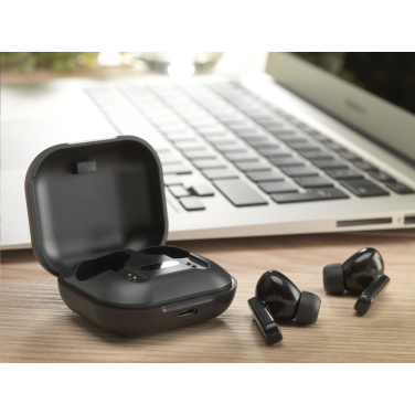Logotrade promotional gift picture of: Aron TWS Wireless Earbuds in Charging Case