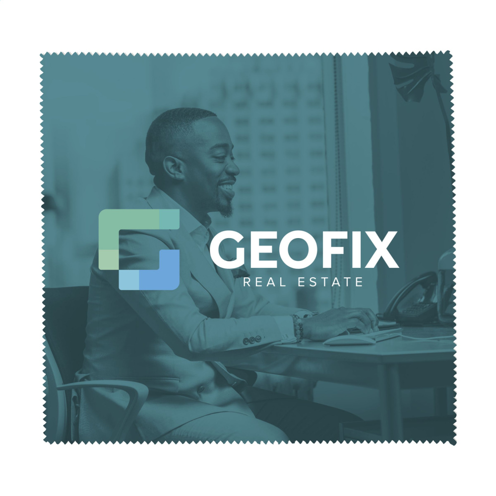 Logo trade promotional merchandise picture of: Microfiber Cleaning Cloth