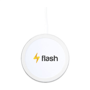 Logotrade promotional merchandise image of: Force MagSafe 10W Recycled Wireless Charger