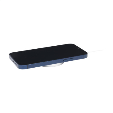 Logo trade promotional merchandise picture of: Force MagSafe 10W Recycled Wireless Charger