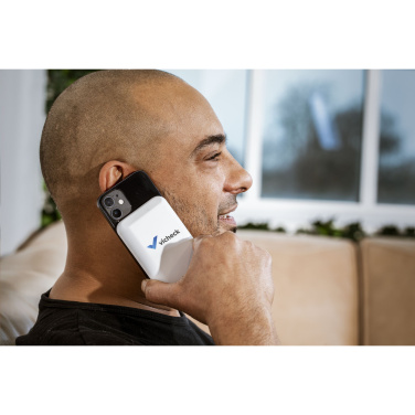 Logo trade business gift photo of: Force Magnetic RCS Recycled Wireless Powerbank 5000