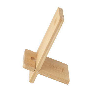 Logotrade promotional items photo of: Miyo Bamboo Phone Stand