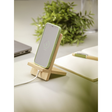 Logotrade promotional gift picture of: Miyo Bamboo Phone Stand