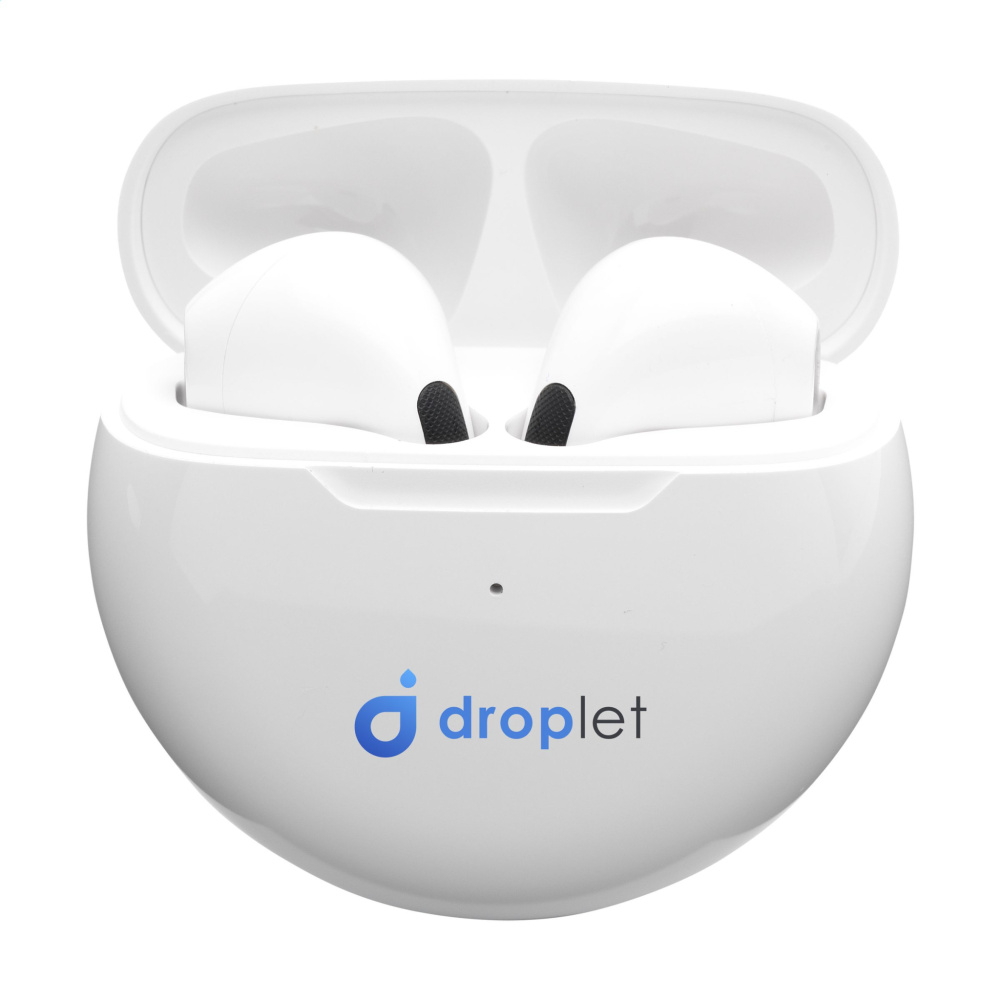 Logo trade promotional products image of: Calypso RCS Recycled Wireless Earbuds