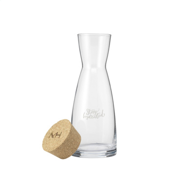 Logotrade promotional product image of: Ypsilon Carafe 1 L with a cork cap