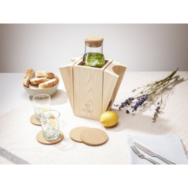 Logotrade corporate gift image of: Zuja Recycled Water Glass 200 ml