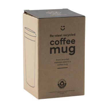 Logo trade promotional items picture of: Re-Steel RCS Recycled Coffee Mug 380 ml thermo cup