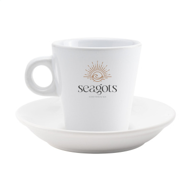 Logo trade promotional products picture of: Burano 200 ml mug and saucer