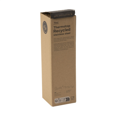 Logotrade promotional giveaway image of: Thermotop Midi RCS Recycled Steel 500 ml thermo bottle