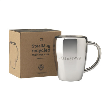 Logotrade promotional item picture of: SteelMug RCS Recycled Steel 220 ml