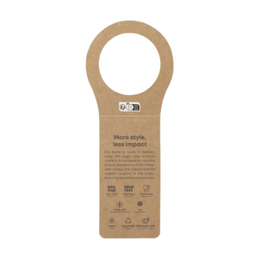 Logo trade promotional gifts image of: EcoBottle Slim 450 ml plant based - made in EU