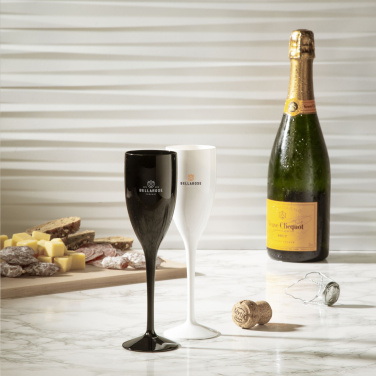 Logo trade corporate gifts picture of: Lunaire Reusable Champagne Glass 150 ml