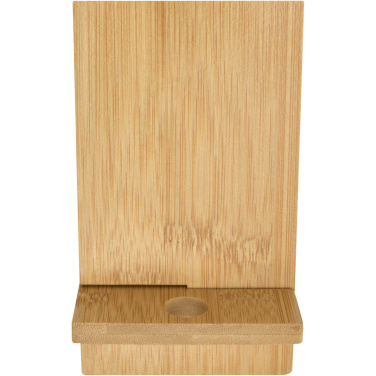 Logo trade promotional merchandise photo of: Ceibo detachable bamboo phone stand