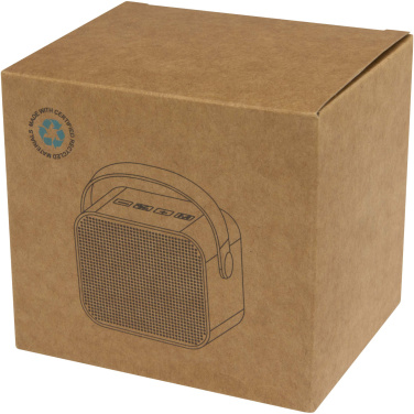 Logo trade corporate gifts picture of: Diya 3W wireless recycled plastic speaker