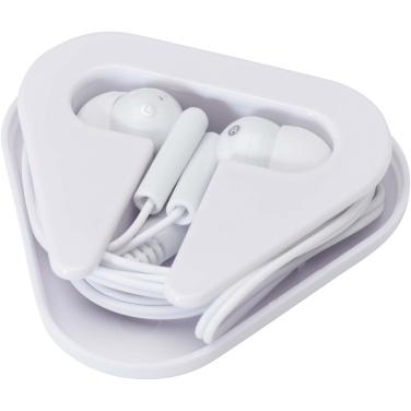 Logo trade advertising product photo of: Rebel earbuds with recycled plastic storage box