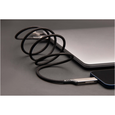 Logotrade advertising product image of: SCX.design C52 100W 4-in-1 rPET magnetic ultra fast charging cable 