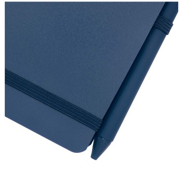 Logotrade corporate gift picture of: Thalaasa A6 hard cover ocean-bound notebook with ballpoint pen (black ink)