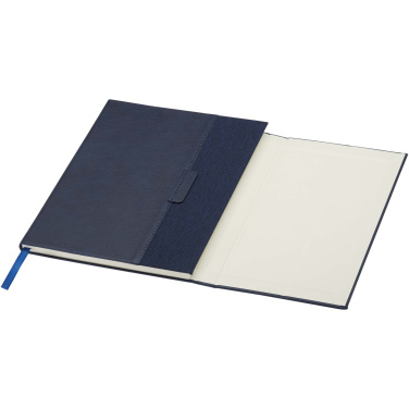 Logo trade corporate gift photo of: Alejandra A5 recycled plastic hard cover notebook
