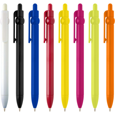 Logotrade promotional merchandise picture of: Fidget recycled plastic ballpoint pen (black ink)