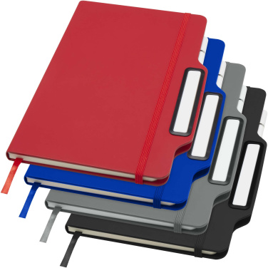 Logo trade advertising product photo of: Nexus A5 hard cover notebook with pen and pencil combo (black ink)