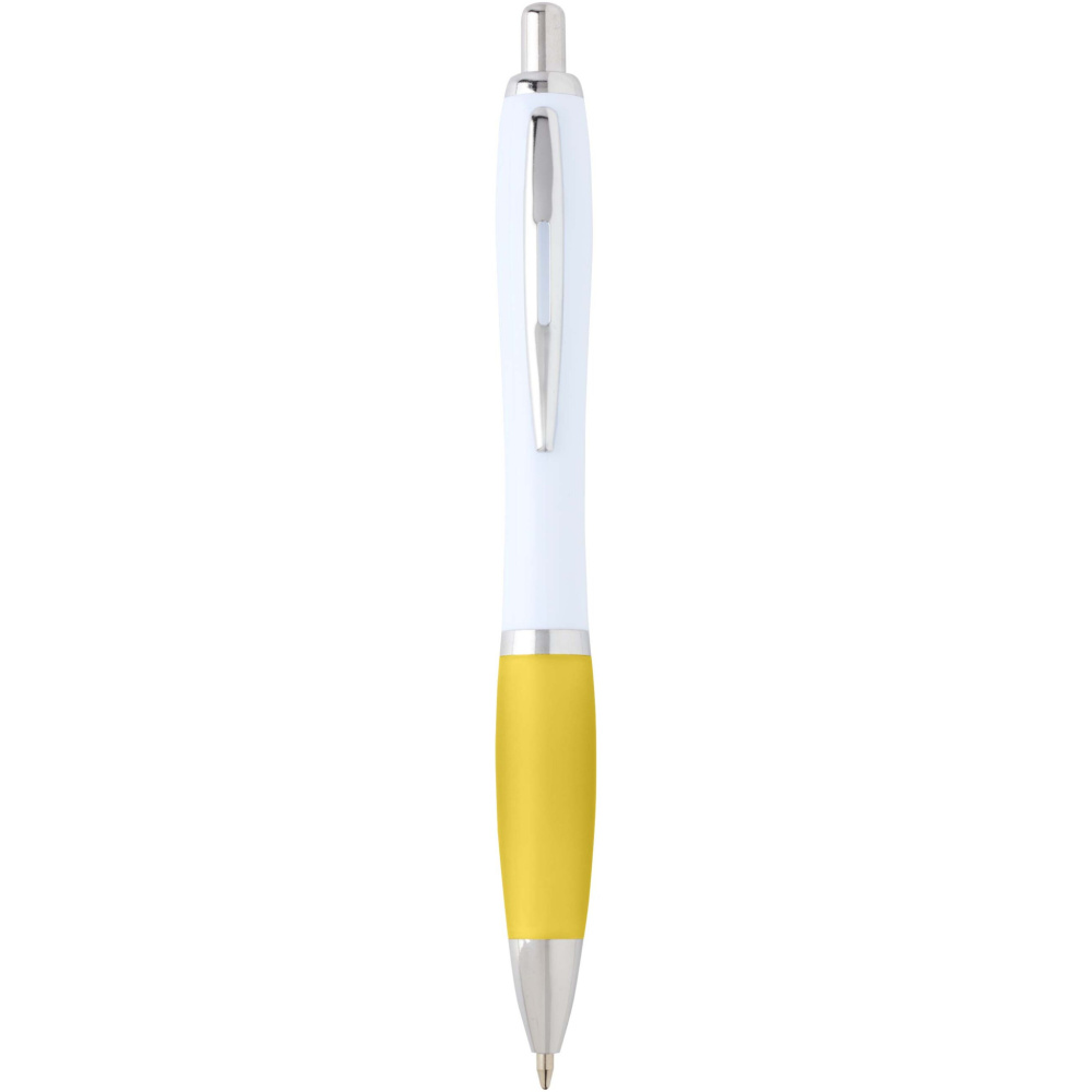 Logotrade advertising product image of: Nash recycled plastic ballpoint pen (black ink)