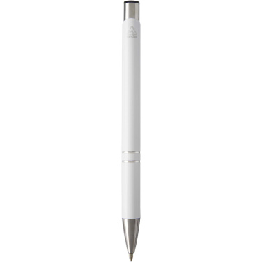 Logotrade promotional giveaways photo of: Moneta recycled aluminium ballpoint pen (blue ink)