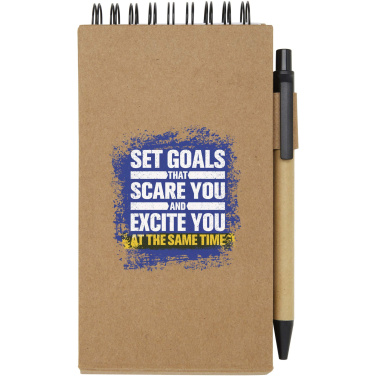 Logotrade advertising products photo of: Flipper sticky notepad with ballpoint pen (black ink)