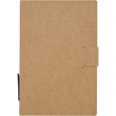 Logo trade promotional item photo of: Swift sticky notes booklet with ballpoint pen (black ink)