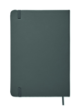 Logo trade promotional giveaways image of: A5 notebook 96 plain sheets