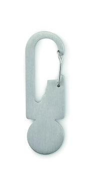 Logo trade corporate gifts picture of: Multifunctional key ring token