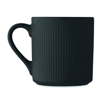 Logotrade promotional product image of: Ribbed ceramic mug mat 340 ml